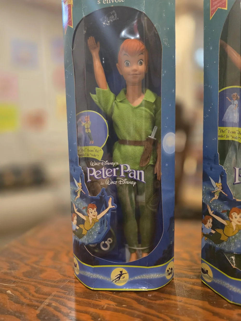 Euro Walt Disney Peter Pan and Wendy Dolls